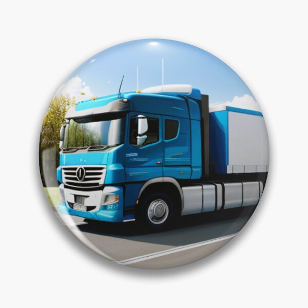 Item preview, Blue aero style truck designed and sold by janjacbu.