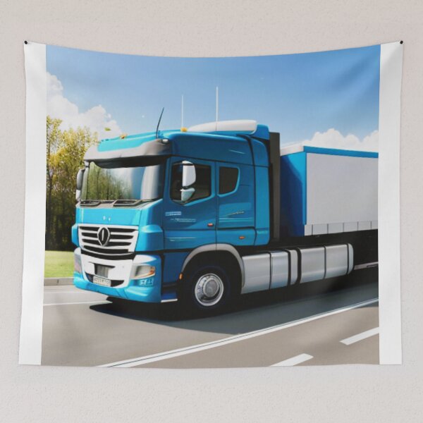 Artikelvorschau, Blauer Truck im Aero-Stil entworfen und verkauft von janjacbu.
