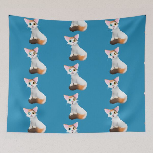 Item preview, Turkish Van Cat designed and sold by zuzu2artist.