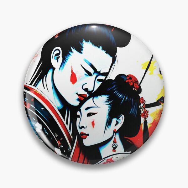 Item preview, Samurai and Geisha  designed and sold by devimeaart.