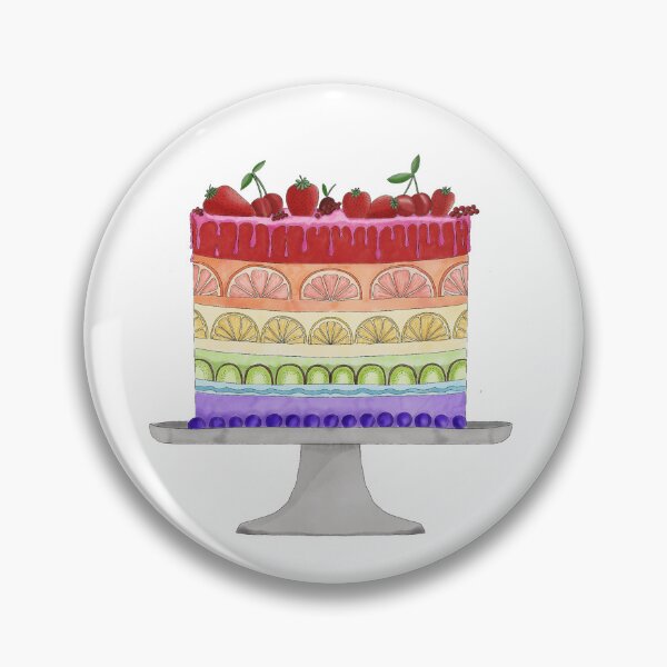 Item preview, Fruitcake in rainbow colors designed and sold by portosabbia.