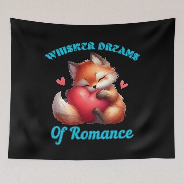 Item preview, Whisker Dreams of Romance. fox face designed and sold by FoxVibes.