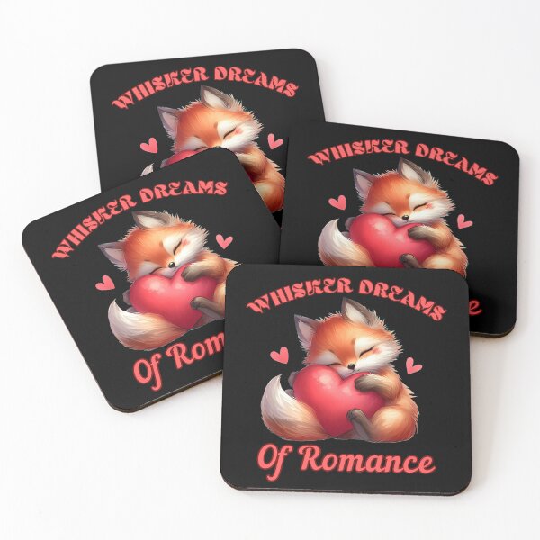 Item preview, Whisker Dreams of Romance. fox head designed and sold by FoxVibes.