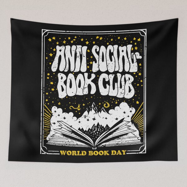 Item preview, Anti Social Book Club World Book Day designed and sold by YerrouDesing.
