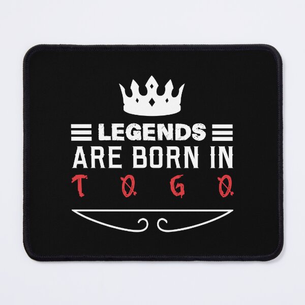 Item preview, Legends are born in Togo designed and sold by BYNDART.