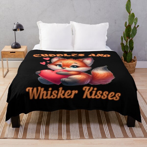 Item preview, Cuddles and Whisker Kisses. fox portrait designed and sold by FoxVibes.