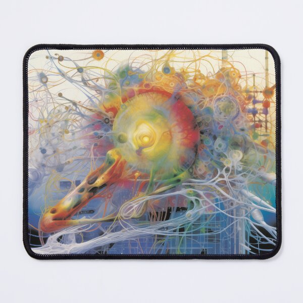 Item preview, Abstract Brain & Fantastical Worlds: Colorful Art Series designed and sold by 51sho.