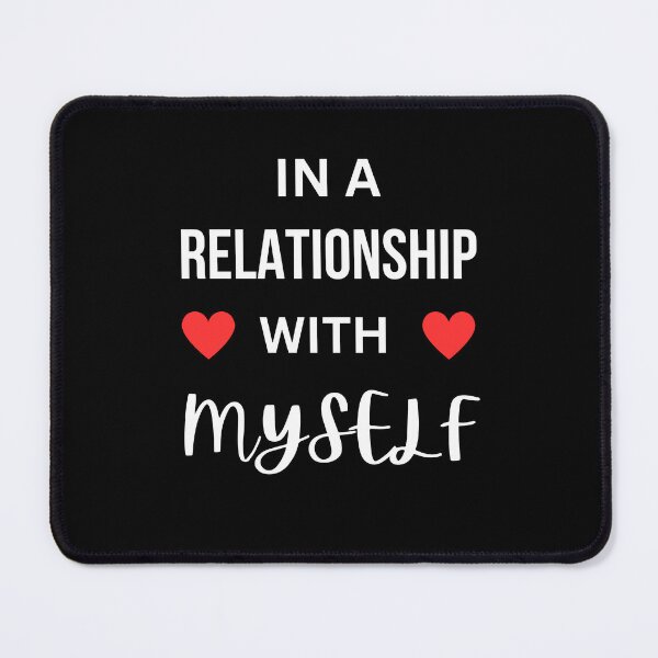 Item preview, In a relationship with Self care designed and sold by annoying-shirts.