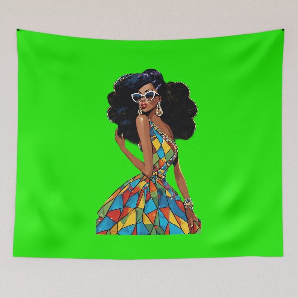Item preview, Woman mosaic dress designed and sold by UZRWRLD .