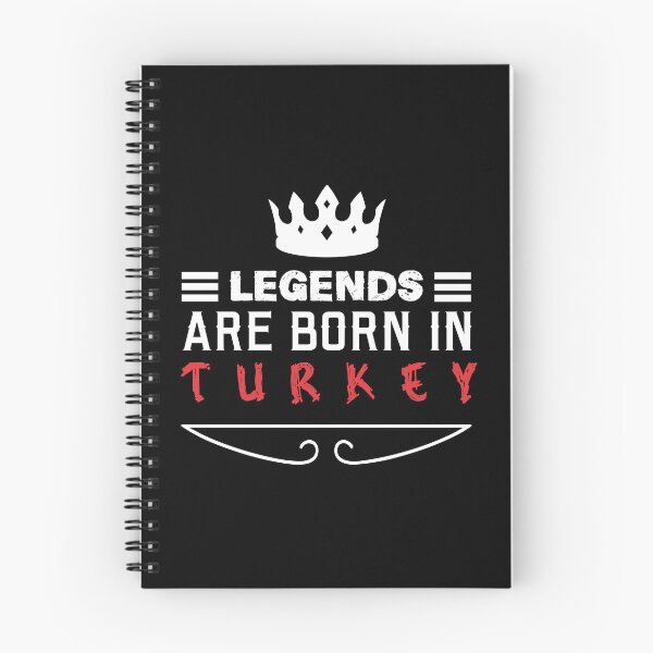 Item preview, Legends are born in Turkey designed and sold by BYNDART.