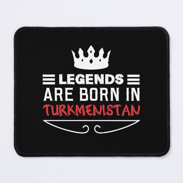 Item preview, Legends are born in Turkmenistan designed and sold by BYNDART.