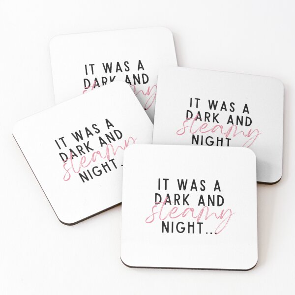 Item preview, It Was A Dark And STEAMY Night... designed and sold by BecomingBookish.