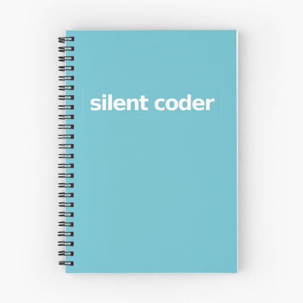 Aperçu de l'œuvre Codeur silencieux - Bleu créée et vendue par munchgifts.