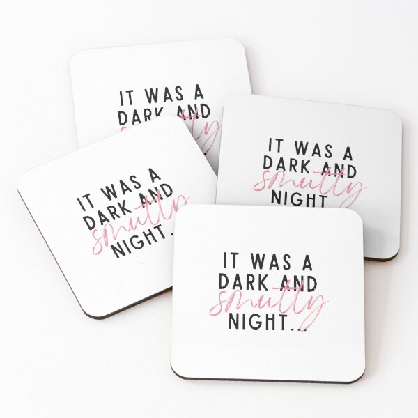 Item preview, It Was A Dark And SMUTTY Night... designed and sold by BecomingBookish.