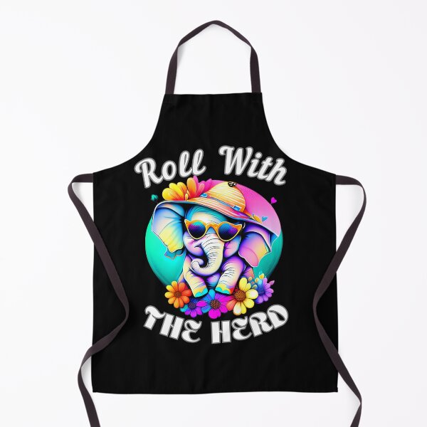 Item preview, Roll With The Herd designed and sold by ElephantVibes.