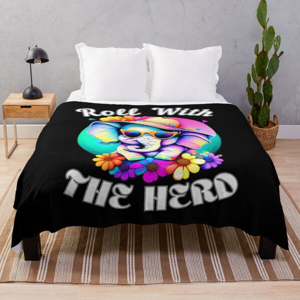 Item preview, Roll With The Herd designed and sold by ElephantVibes.