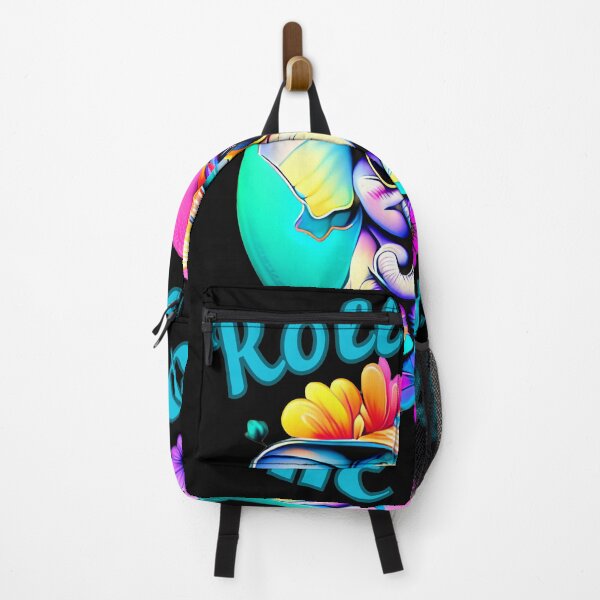 Item preview, Roll With The Herd. colorful elephant designed and sold by ElephantVibes.