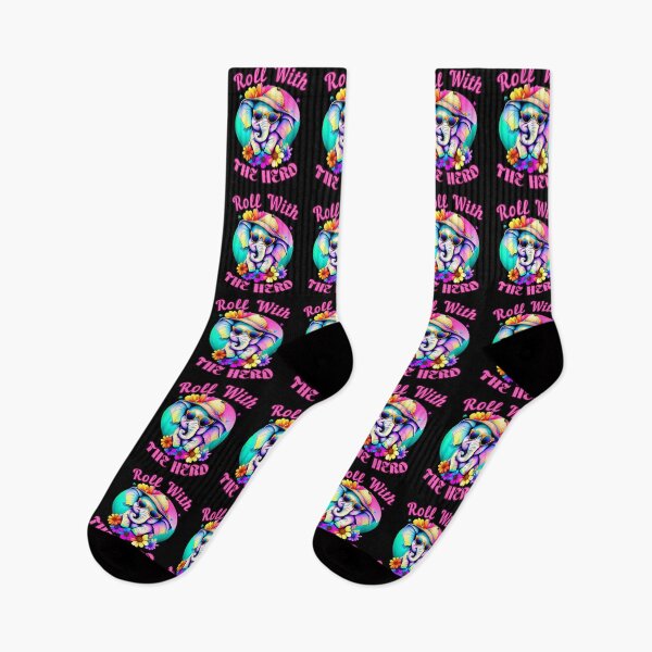 Item preview, Roll With The Herd. elephant face designed and sold by ElephantVibes.