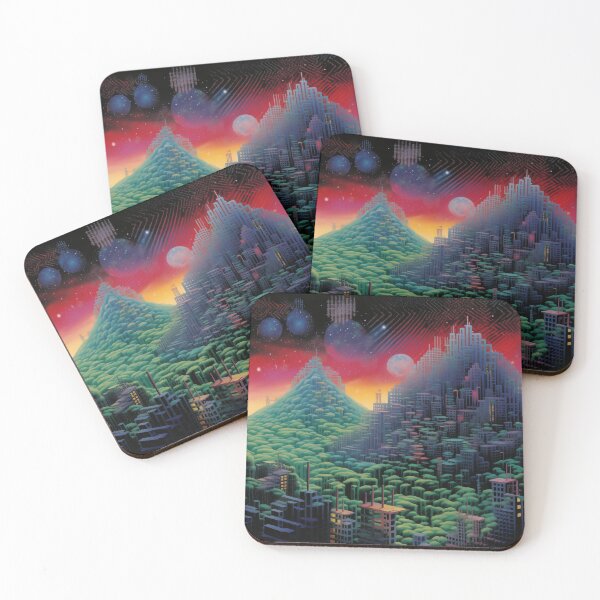 Item preview, Psychedelic Cities: Spaceships, Vistas, and Cosmic Journeys designed and sold by 51sho.