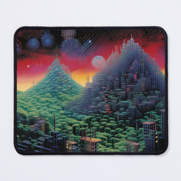 Item preview, Psychedelic Cities: Spaceships, Vistas, and Cosmic Journeys designed and sold by 51sho.