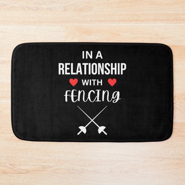 Item preview, In a relationship with Fencing designed and sold by annoying-shirts.