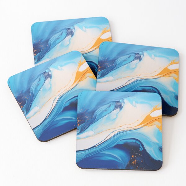 Item preview, Abstract Ocean Art Series designed and sold by AM-Fine-Designs.