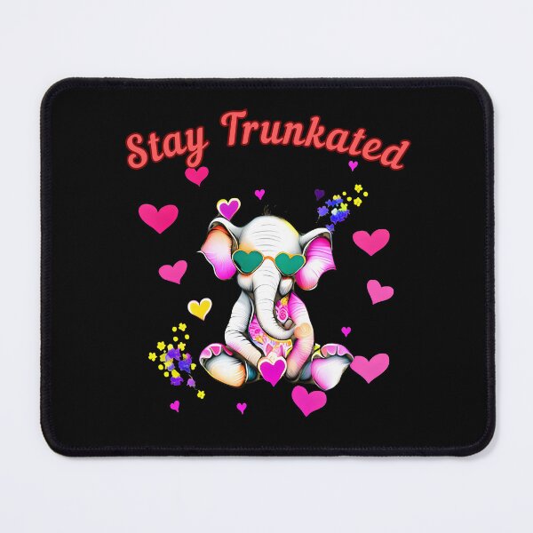 Item preview, Stay Trunkated. elephant head designed and sold by ElephantVibes.