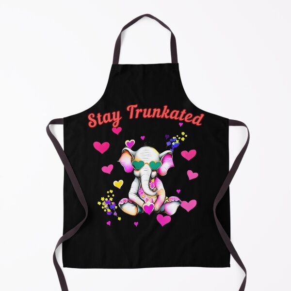 Item preview, Stay Trunkated. elephant head designed and sold by ElephantVibes.