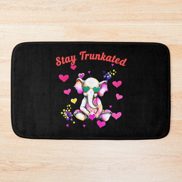 Item preview, Stay Trunkated. elephant head designed and sold by ElephantVibes.