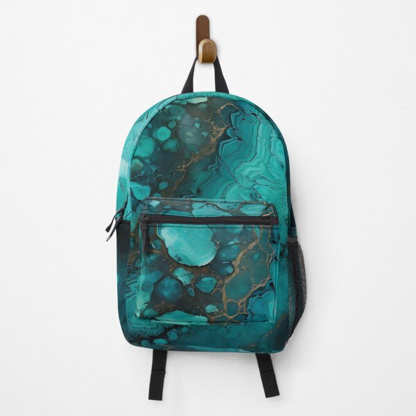 Item preview, Abstract Art Blue Turquoise Stone Design Nature Print  designed and sold by fluffstuffgifts.