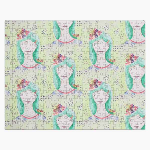 Green in Nature Jigsaw Puzzle