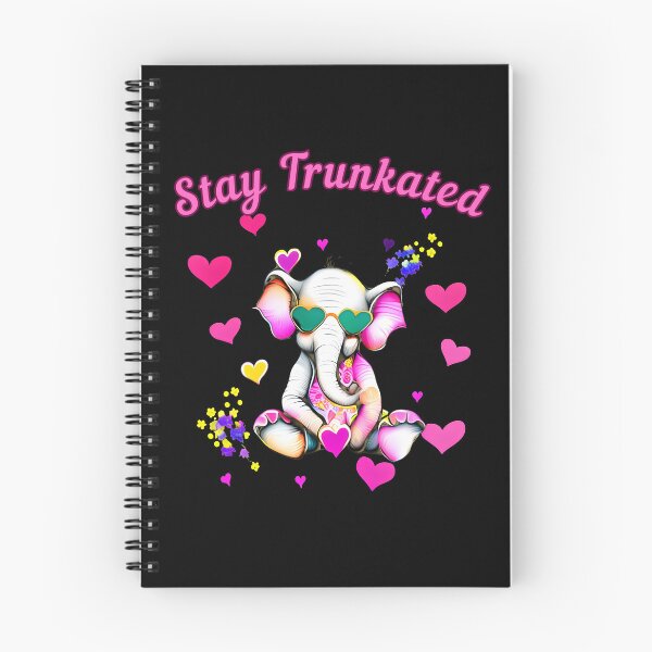 Item preview, Stay Trunkated. elephant face designed and sold by ElephantVibes.