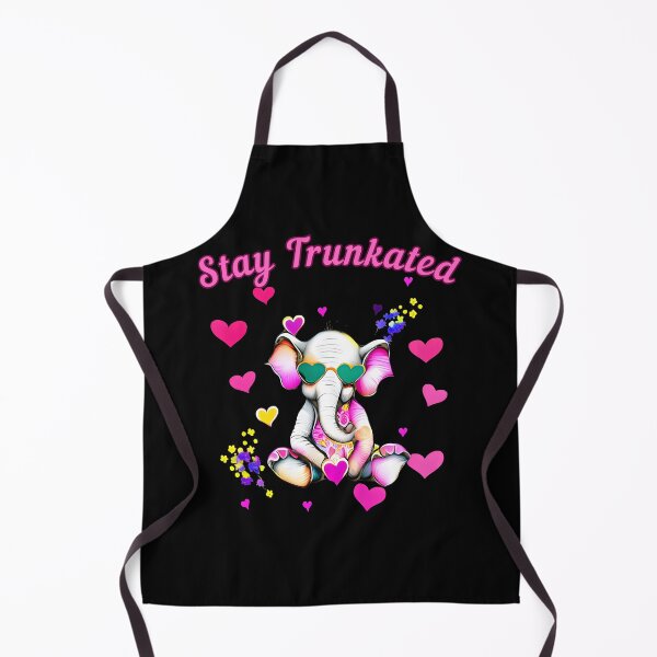 Item preview, Stay Trunkated. elephant face designed and sold by ElephantVibes.