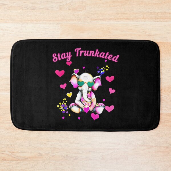 Item preview, Stay Trunkated. elephant face designed and sold by ElephantVibes.