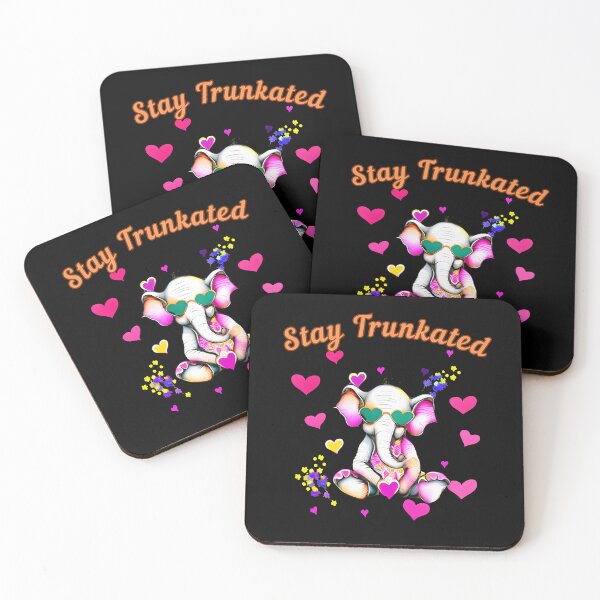 Item preview, Stay Trunkated. surreal elephant designed and sold by ElephantVibes.