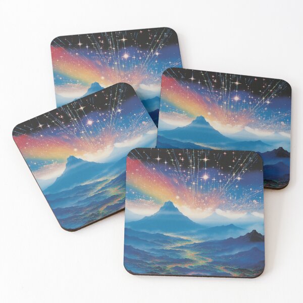 Item preview, Rainbow Vistas: Mountainous Dreamscapes and Prismatic Spaces designed and sold by 51sho.