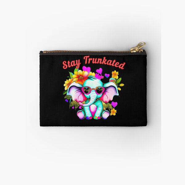 Item preview, Stay Trunkated. elephant saying designed and sold by ElephantVibes.