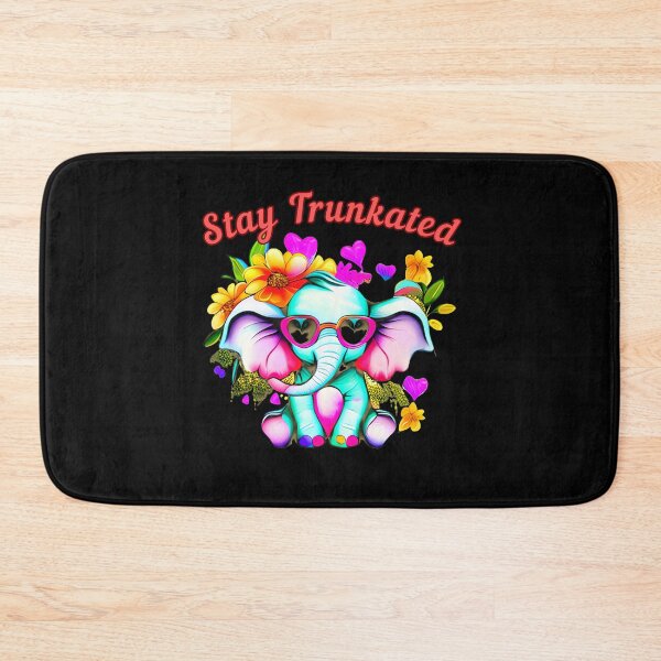 Item preview, Stay Trunkated. elephant saying designed and sold by ElephantVibes.