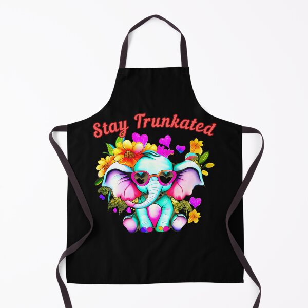 Item preview, Stay Trunkated. elephant saying designed and sold by ElephantVibes.