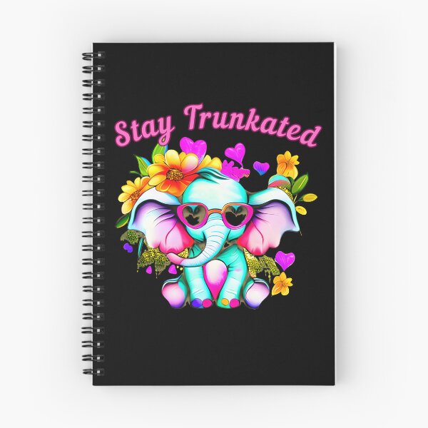 Item preview, Stay Trunkated. elephant quote designed and sold by ElephantVibes.