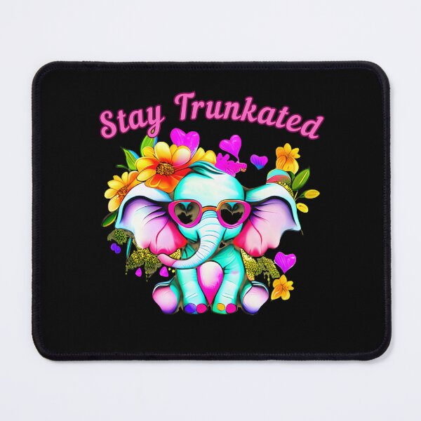 Item preview, Stay Trunkated. elephant quote designed and sold by ElephantVibes.