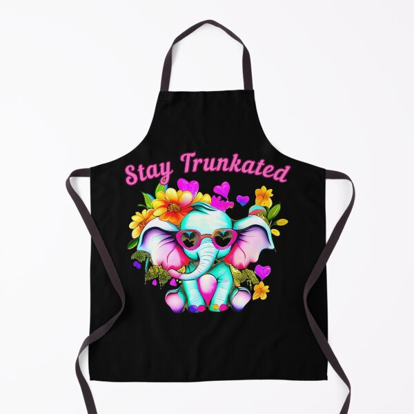 Item preview, Stay Trunkated. elephant quote designed and sold by ElephantVibes.