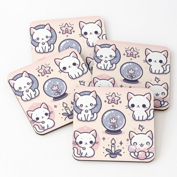 Item preview, Crystal Kitties designed and sold by thewitchisback.