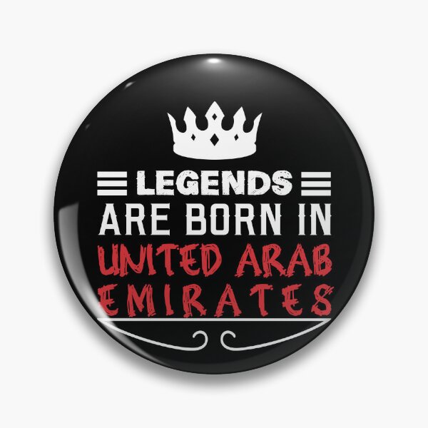 Item preview, Legends are born in United Arab Emirates designed and sold by BYNDART.