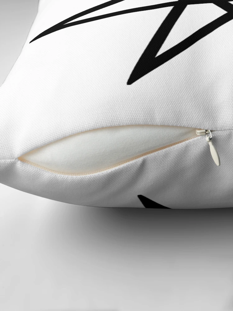 Thumbnail 2 of 4, Pillow, Subtle Kin Symbol designed and sold by InternetBrained.