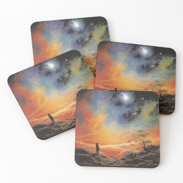 Item preview, Starry Reflections: Cosmic Contemplations and Dreamy Landscapes designed and sold by 51sho.