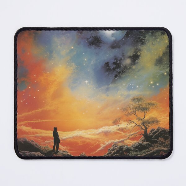 Item preview, Starry Reflections: Cosmic Contemplations and Dreamy Landscapes designed and sold by 51sho.