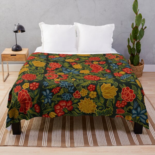 Item preview, Hand Embroidered Floral designed and sold by ACapbuckle.