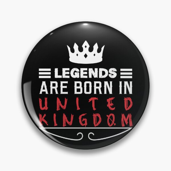 Item preview, Legends are born in United Kingdom designed and sold by BYNDART.