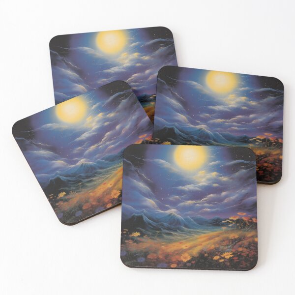 Item preview, Moonlit Wilderness: Ethereal Flowers and Illuminated Vistas designed and sold by 51sho.